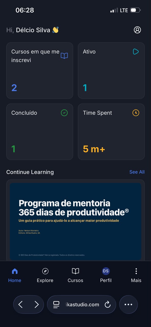 Painel do Aluno Mobile